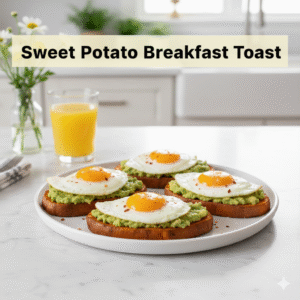 Sweet Potato Breakfast Toast