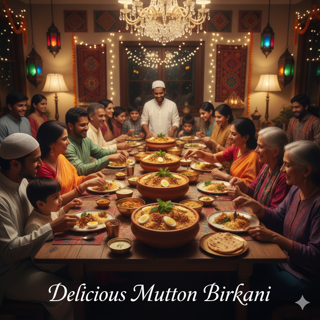 Delicious Mutton Biryani