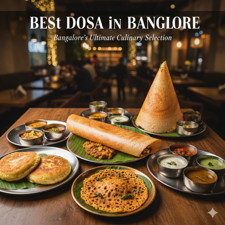 Best Dosa in Bangalore