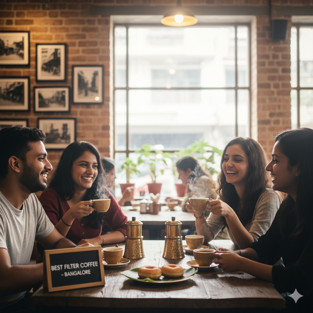 Discovering the Best Filter Coffee in Bangalore: Iconic Spots You Must Visit